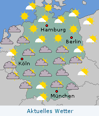 Aktuelles Wetter in Deutschland