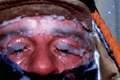 Welt im tiefen Frost