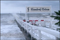 Winter-Sturmflut an der Ostsee