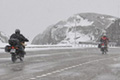 Herbstschnee in den Alpen