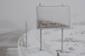 Herbstschnee in den Alpen