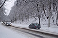 Schnee und Frost im Osten