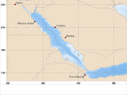 Segelregionen Rotes Meer